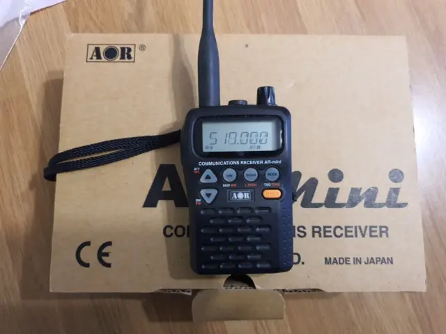 Aor Ar-Mini Handheld Pocket Communications Receiver Scanner Radio**Boxed**Vgc**