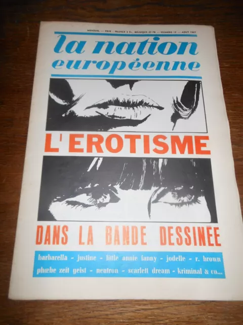 La Nation Européenne (N°19 - Août 1967)   Jean THIRIART