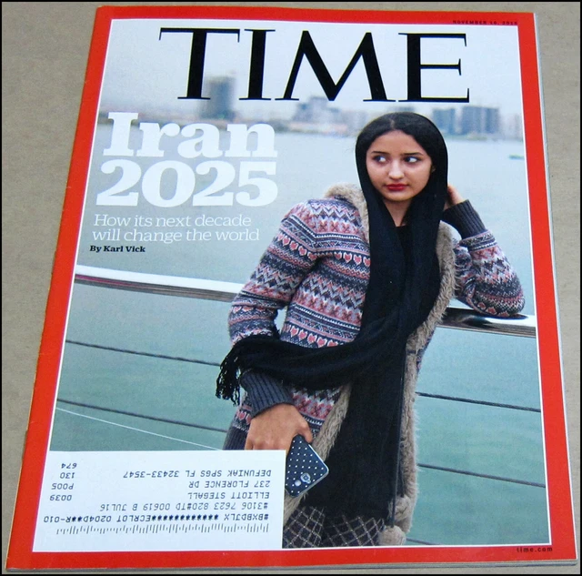 11/16/2015 TIME MAGAZINE Iran 2025 Kansas City Royals Marco Rubio $20.