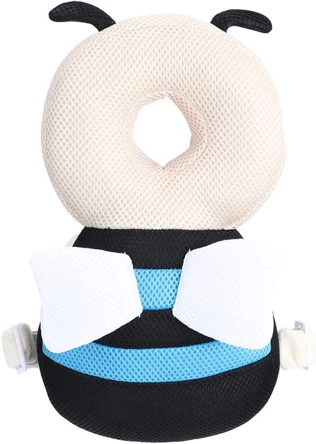 KUIDAMOS Coussin de Protection Anti-Chute Respirant pour bébé, Abeille