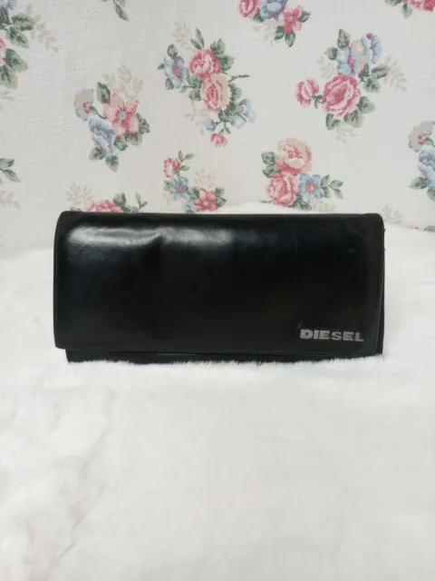 DIESEL Stylish Men's Genuine Leather Bifold Wallet