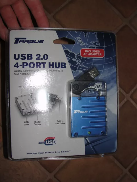 Targus Usb 2.0 Hub Mit 4 Port