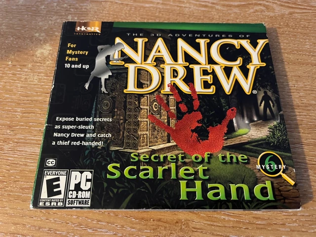Nancy Drew Secret of the Scarlet Hand for PC CD-ROM