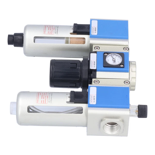 Pneumatic FRL Filter Pressure Regulator Treatment Lubricator 1/2 FFG