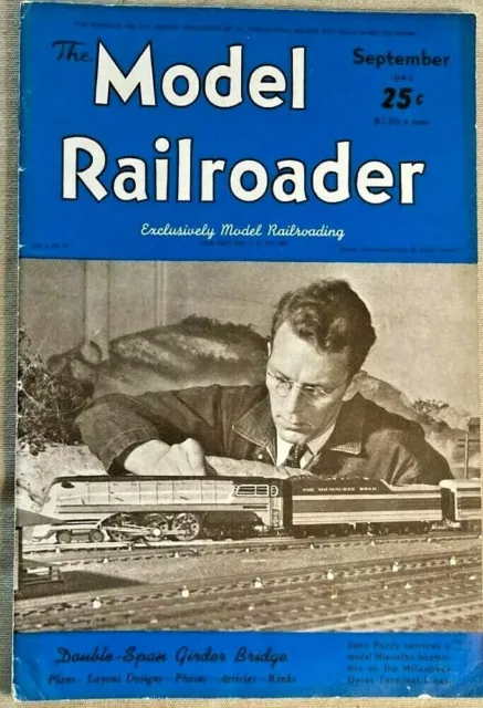 The Model Railroader Magazine, September 1942