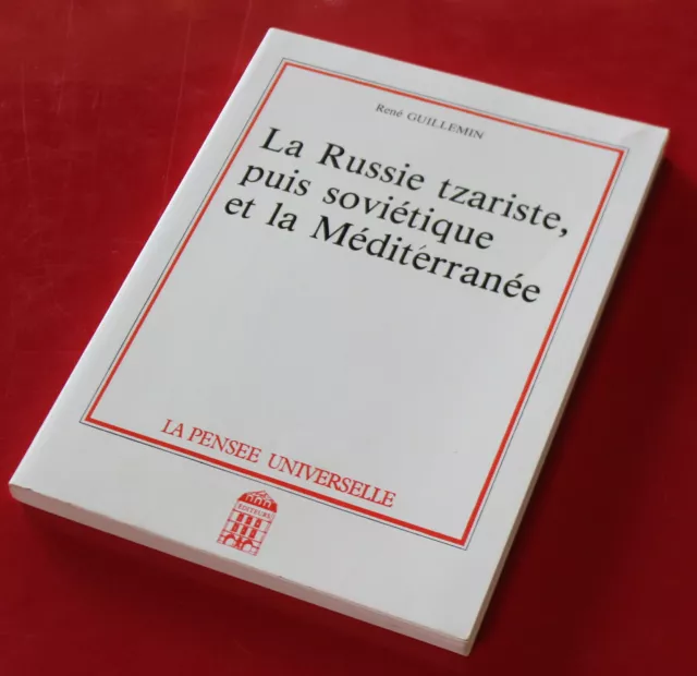 1988, René Guillemin "La Russie tzariste..." Livre + Corresp. signée - Ex-libris
