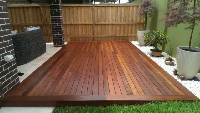 Northern Box 90x19 Hardwood Timber Decking Great Merbau Alte as it doesn't Bleed