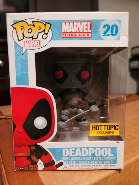 Funko Pop 20 Deadpool Bobble Head Hot Topic Exclusive