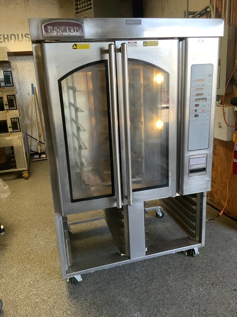 Baxter Hobart Gas mini rack oven steam injected stand bakery bread OV310G Pan