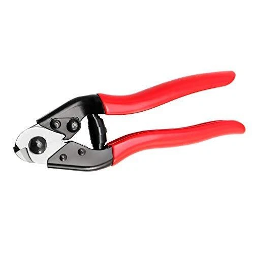 QWORK® 190mm Coupe-câble en acier inoxydable pour couper des fils d'acier jusqu'
