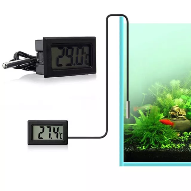 LCD Digital Thermometer for Fridge/Freezer/Aquarium/FISH TANK Temperature AU 3