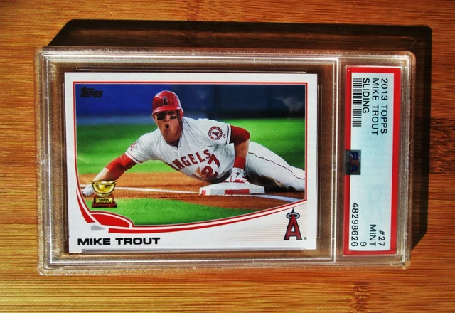 生まれのブランドで 【直筆】マイク・トラウト Topps All-Star Rookie