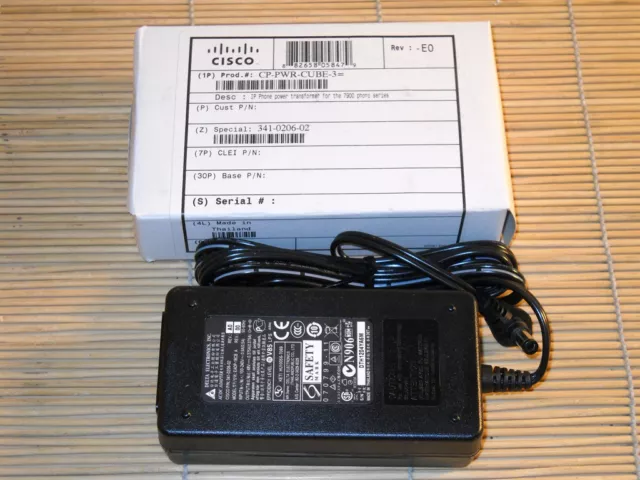 New Power Adapter Cisco 7900 VoIP Phones CP-PWR-CUBE-3 NEU