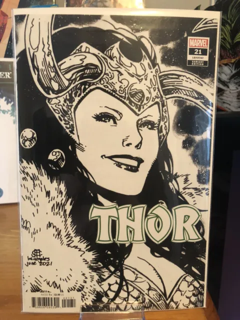 Thor #21 God of Hammers 1st Full App B&W Headshot (Marvel Comics, Jan 2022) NM