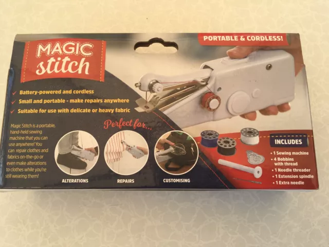 Jml Magic Stitch Tragbare Akku-Handnähmaschine Kostenloser Versand