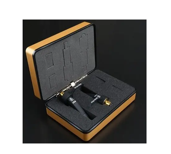 Taruya Tw-08M Black Needle Cartridge 2 Set with Case for Vinyl-DJ DVS Fedex DHL