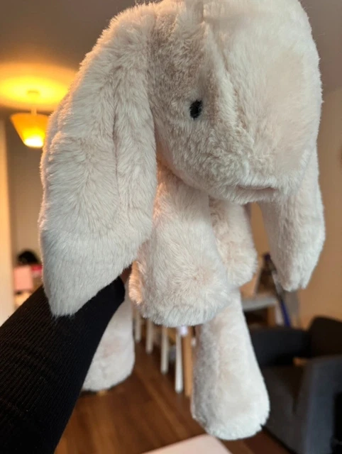 BNWT JELLYCAT BIG Huge Beige Smudge Bunny Rabbit Soft Toy Plush £95.00 - PicClick UK