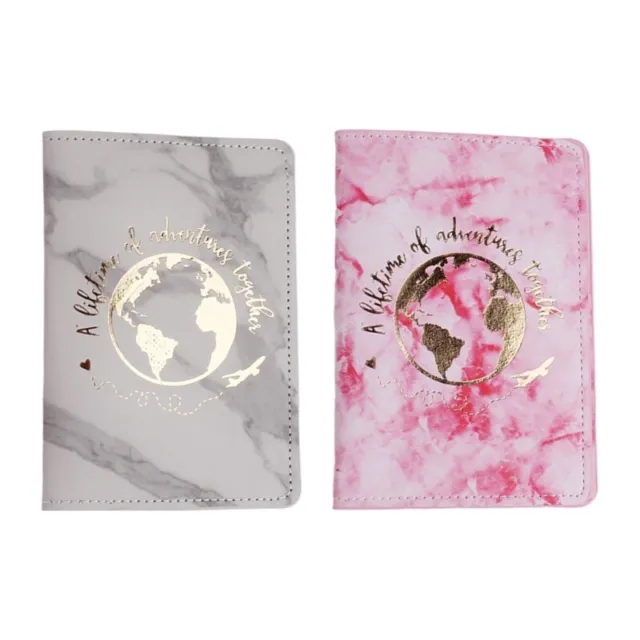 PU Leather Passport cover for Women Men Bride Travel Wedding Gift Lover Couple