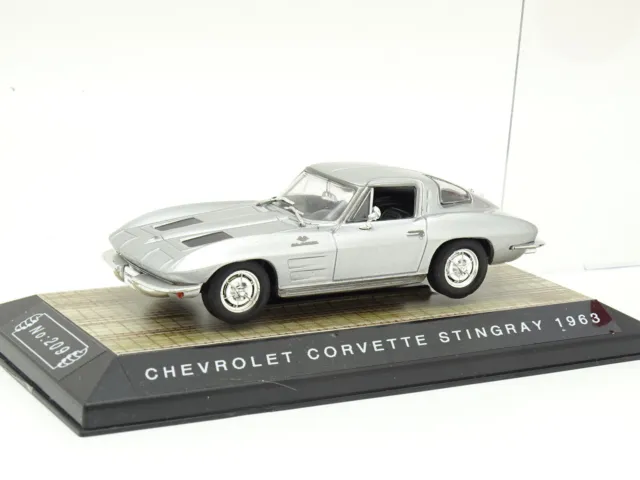 Norev Collection Japon 1/43 - Chevrolet Corvette Stingray 1963 Silver
