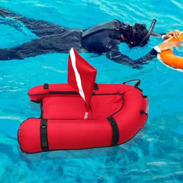 Bouée de flotteur de plongée, drapeau de plongée sous-marine, pour la pêche