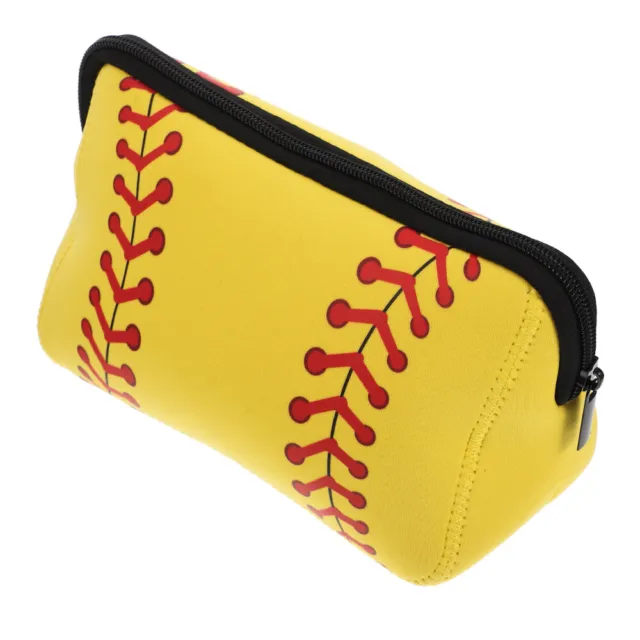 Baseball Cosmetic Bag Cosmetic Pouch Outdoor Portable Travel