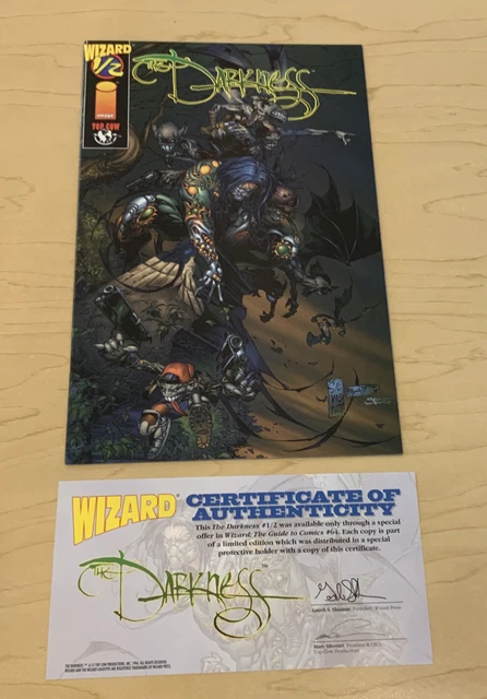 The Darkness #1/2 Image Wizard/Top Cow with Certificate Of Authenticity 1996
