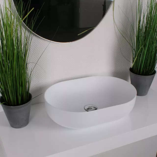 Diseño Aufsatz-Waschbecken Modell-1151 De Fundición Mineral Artificial Colgado