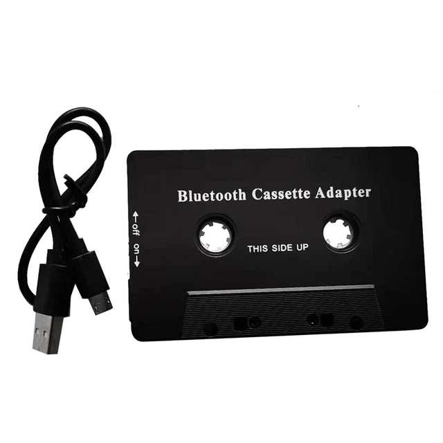 Audio Car Tape Aux Stereo Adapter with Mic for Phone MP3 AUX Cable CD8152