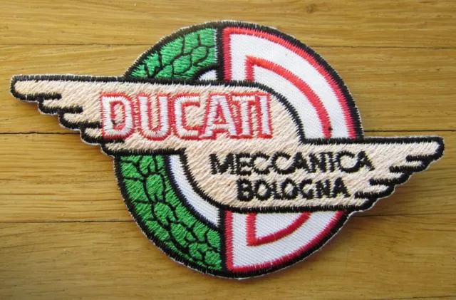 Aufnäher / Aufbügler/ Patch: DUCATI - Meccanica Bologna - Rar!