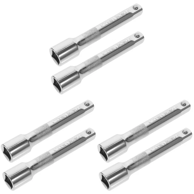 6 piezas extensión de llave apretada extensión flexible de 1/2 pulgada