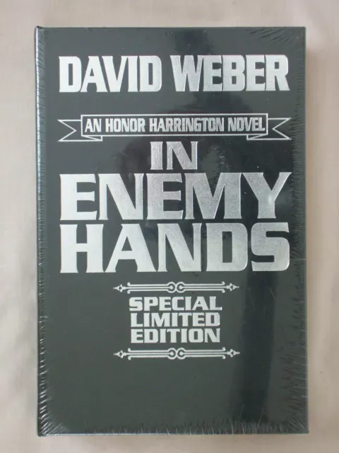 Signed Limited IN ENEMY HANDS David Weber HONOR HARRINGTON LEATHERBOUND HRDCVR
