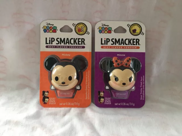 Lip Smacker Disney Tsum Tsum Lip Balm  Mickey & Minnie Mouse Lip Smackers