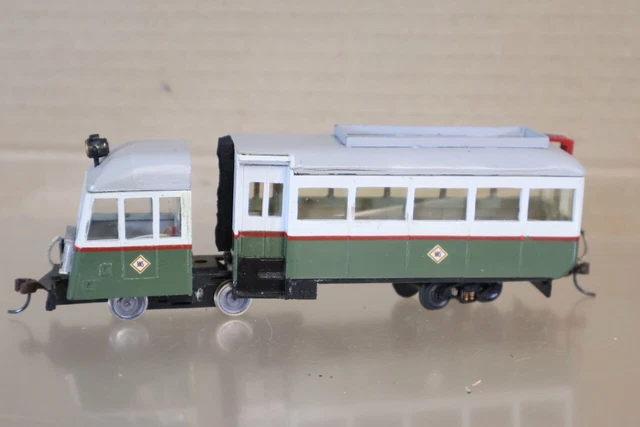 Scratch Build Bus Model KIT SCRATCH BUILT O-16.5 NARROW GAUGE MKS ARTICULATED RAILCAR BUS LOCO ...