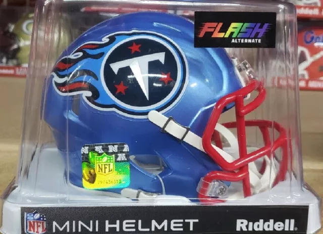 Nfl Tennessee Titans Flash Riddell Mini Speed Helmet