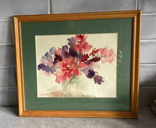 Vintage Watercolour Stunning Painting