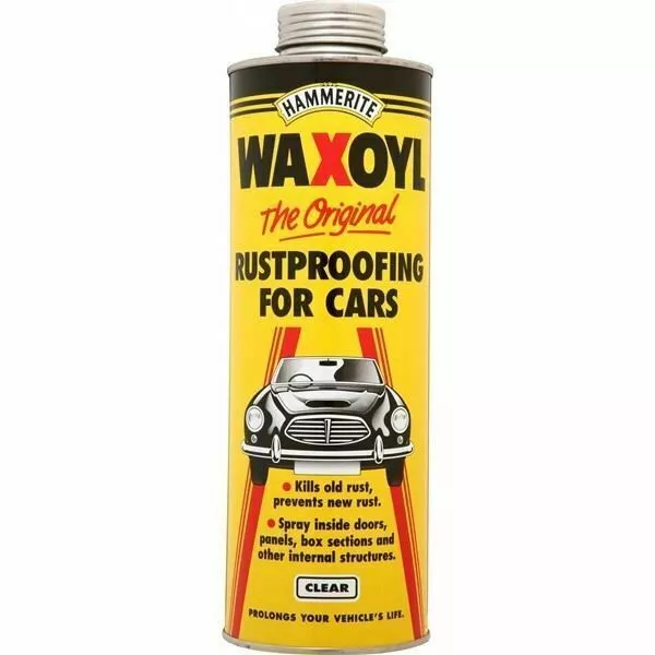 CLEAR Hammerite Schutz Waxoyl Car Rust Proofing Under Seal Wax Oil 1 Litre X 1
