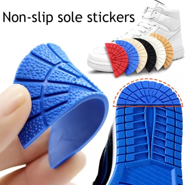 1pair Anti-Slip Outsole Sole Protectors Anti-Slip Heel Pads  Sneakers