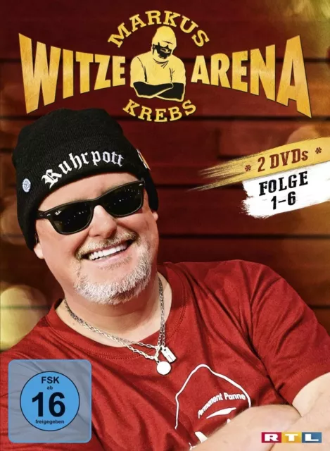 MARKUS KREBS - WITZEARENA  2 DVDs Neu