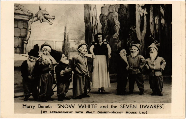 pc-walt-disney-snow-white-and-the-seven-dwarfs-vintage-postcard