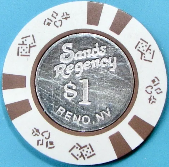 $1 Casino Chip. Sands Regency, Reno, NV. Y67.