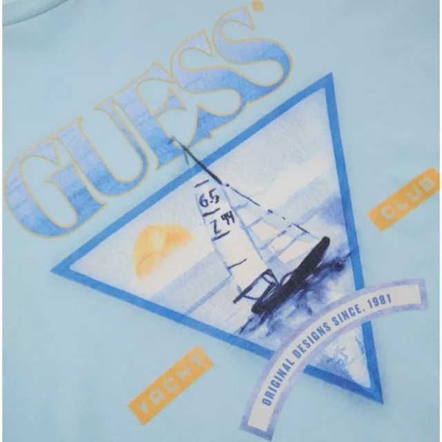 Guess T-Shirt Céleste Imprimé T-Shirt Guess Yacht M4GI40 K9RM1 3