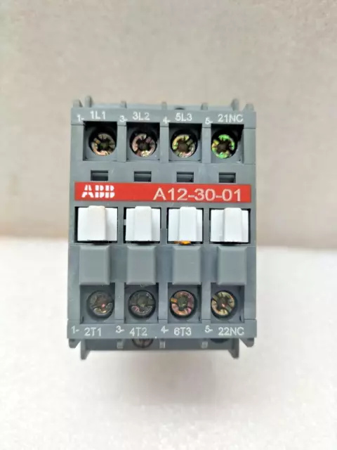 ABB A12-30-01 CONTACTOR 110V 50Hz / 110-120V 60Hz