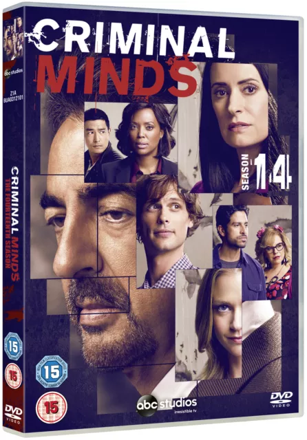 Criminal Minds: Season 14 (DVD) A. J. Cook Aisha Tyler Adam Rodriguez 2