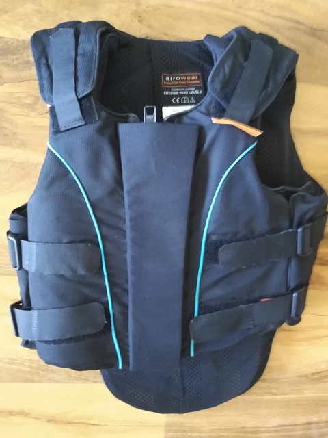 Airowear Reitpferd Reiten Body Protector Junior Outlyne Y4 lang