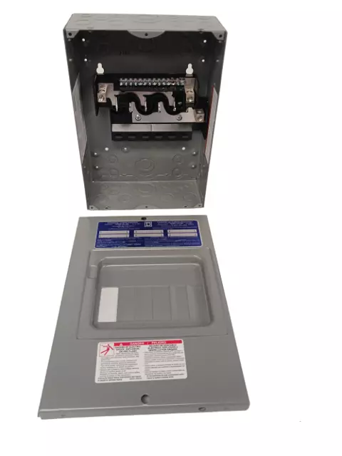 NEW SQUARE D HOM612L100S Load Center 100A Lug 1-Phase 6 Spaces