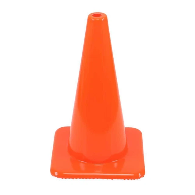18 in. Orange PVC Flow Molded Cone, Home/Safety Equipment/Traffic Safety Cones