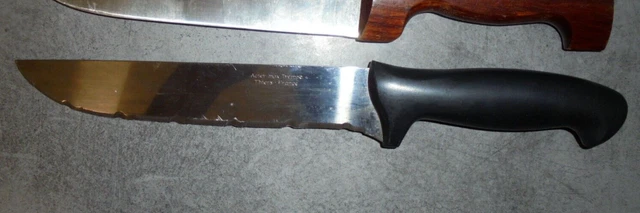 Schulte-Ufer Couteau de chef Riku Couteau de cuisine Lame en acier manche en bois laminé