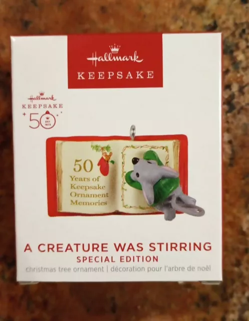 Hallmark Keepsake 2023 A Creature Was Stirring Special Edition Miniature 24-20