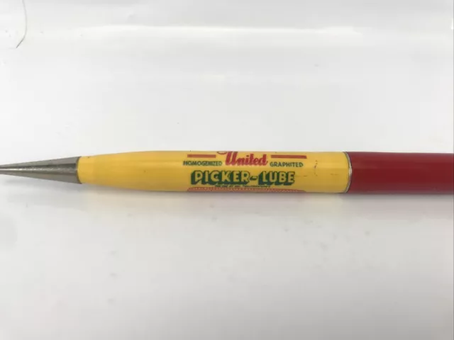 Vernon Mechanical Pencil United Picker Lube Petroleum Omaha Nebraska VTG