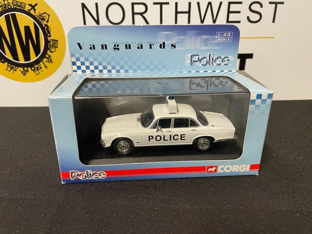 Voiture Miniature 1/43 - JAGUAR XJ6 Police Ayrshire - Marque Vanguards - Modèle Collection - Occasion